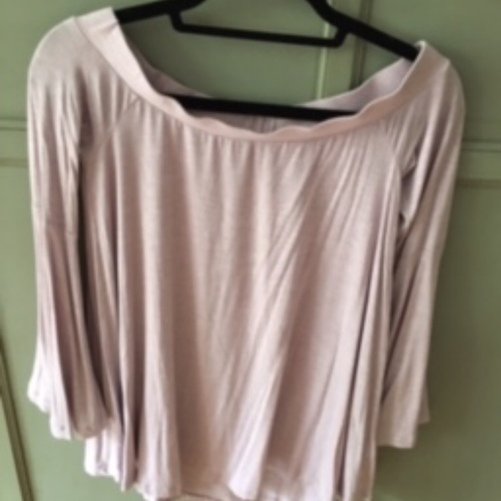Pale lavender calypso top!
